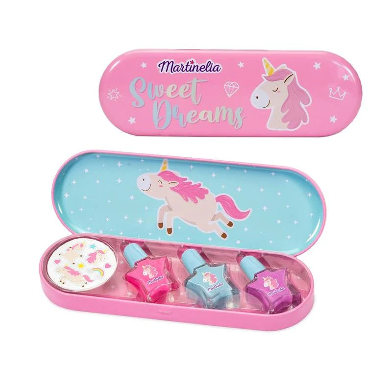 MARTINELIA LITTLE UNICORN NAIL POLISH + STICKERS