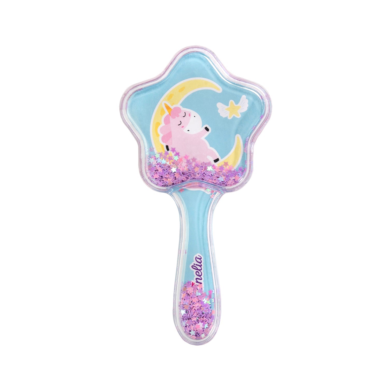 MARTINELIA GLITTERY HAIR BRUSH UNICORN