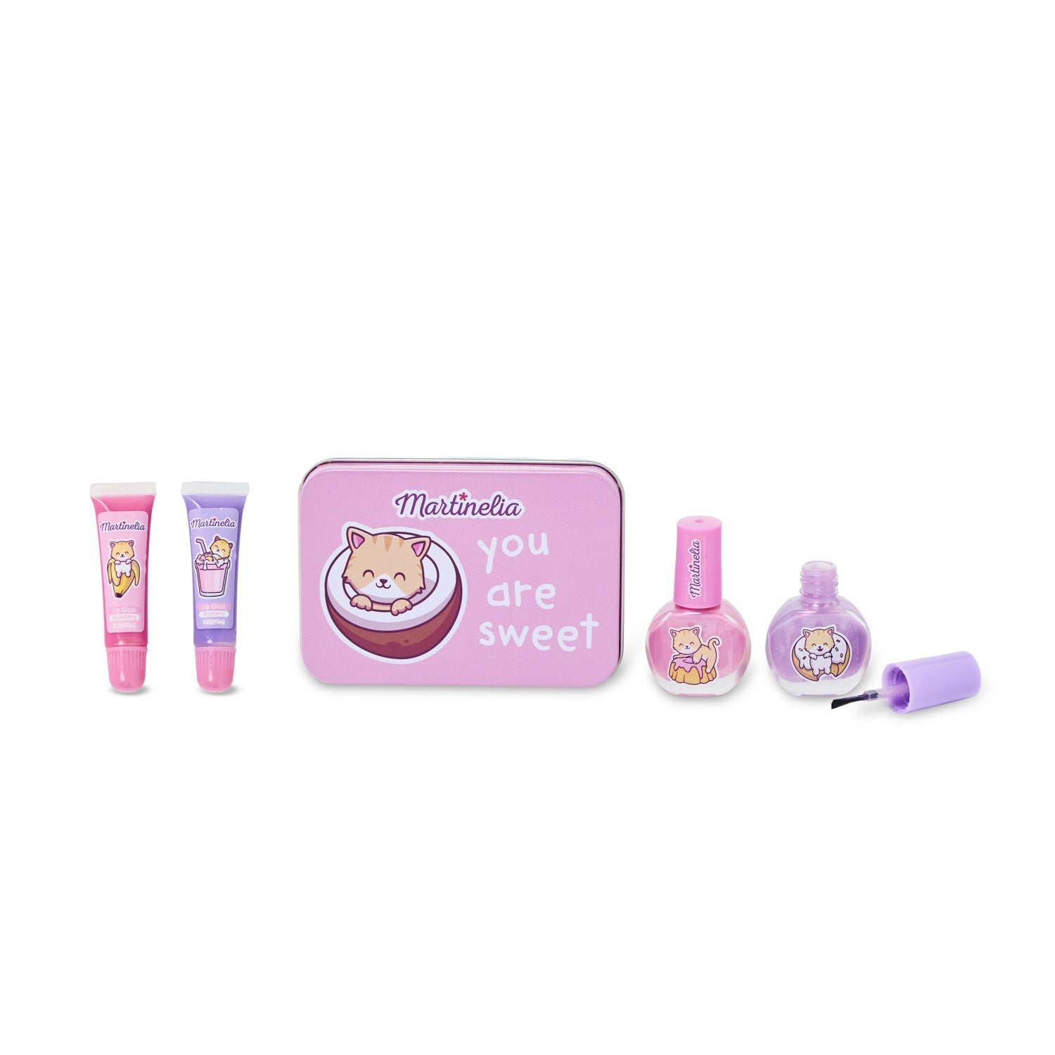 MARTINELIA YUMMY MAKEUP AND CASE SET