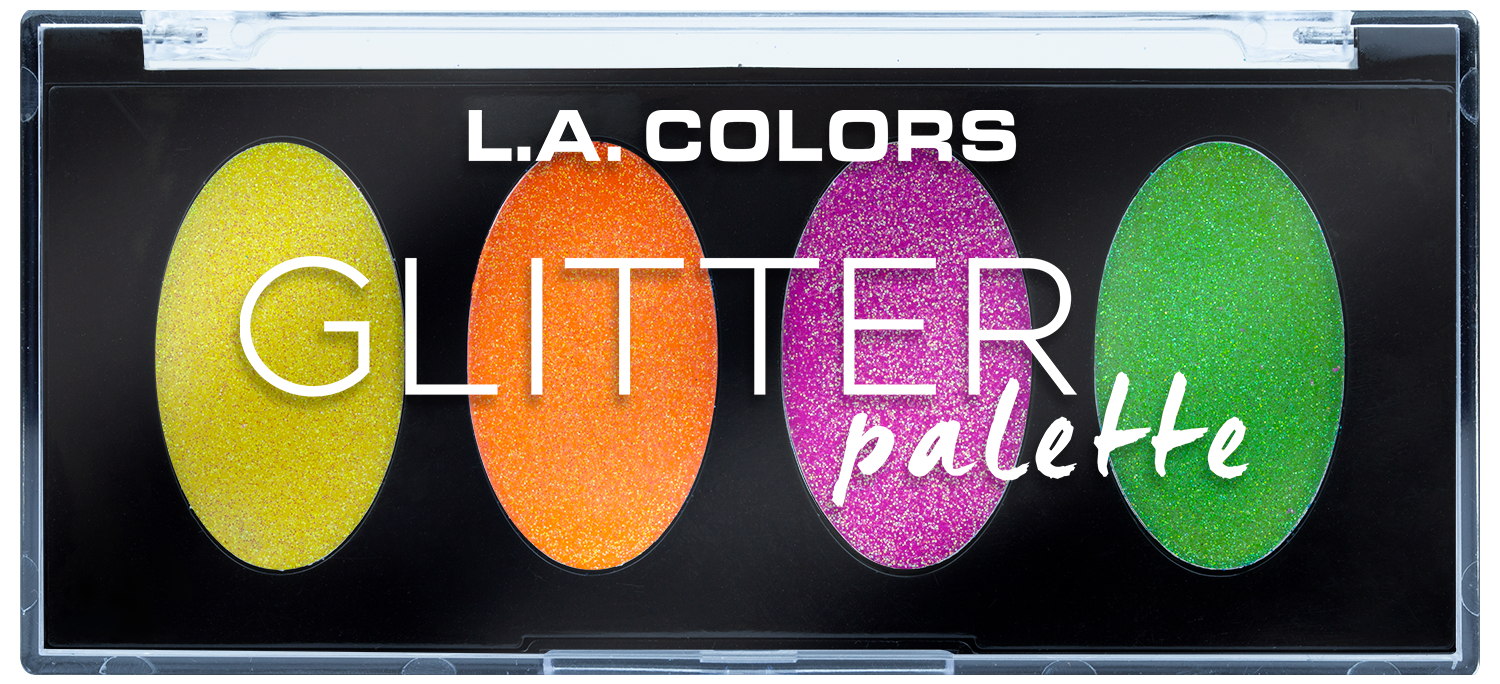 L.A. COLORS Eyeshadow Glitter Palette