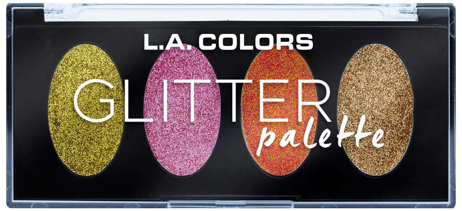 L.A. COLORS Eyeshadow Glitter Palette