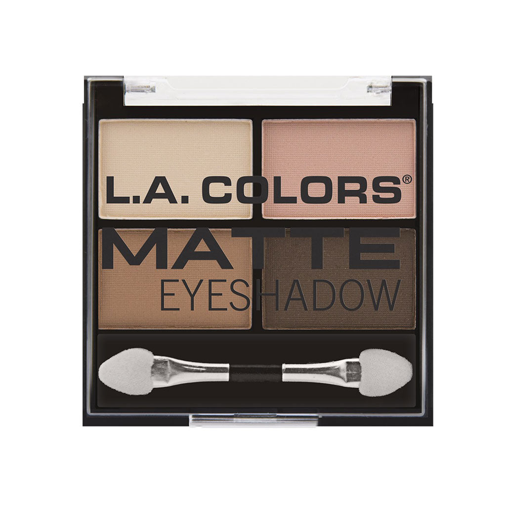 L.A. COLORS 4 Color Matte Eyeshadow Palette