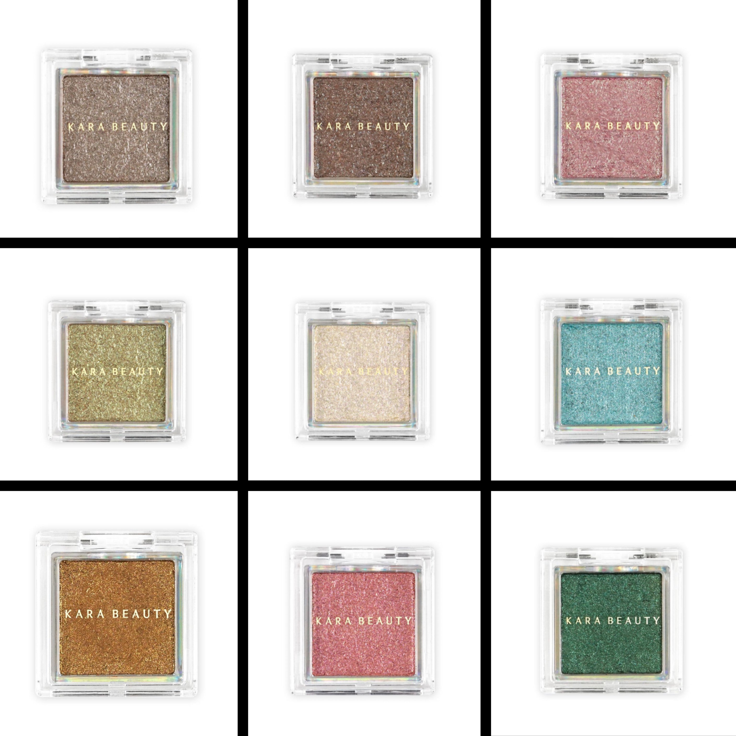 Kara beauty - Prismatic cream eye Shadow set of 9