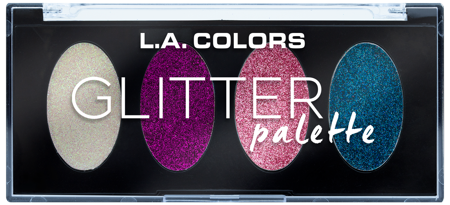 L.A. COLORS Eyeshadow Glitter Palette